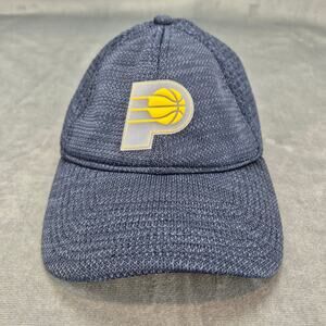 Indiana Pacers New Era Knit Mesh Adjustable Hat Navy & Yellow